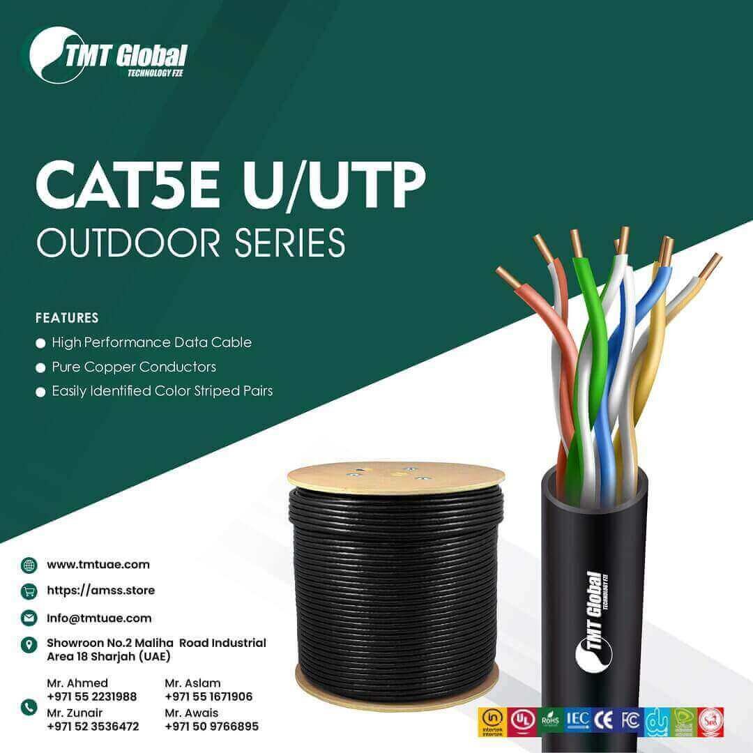 cat5e u/utp outdoor industrial grade cables Cat5e UUTp-01 Category 5e Network cables