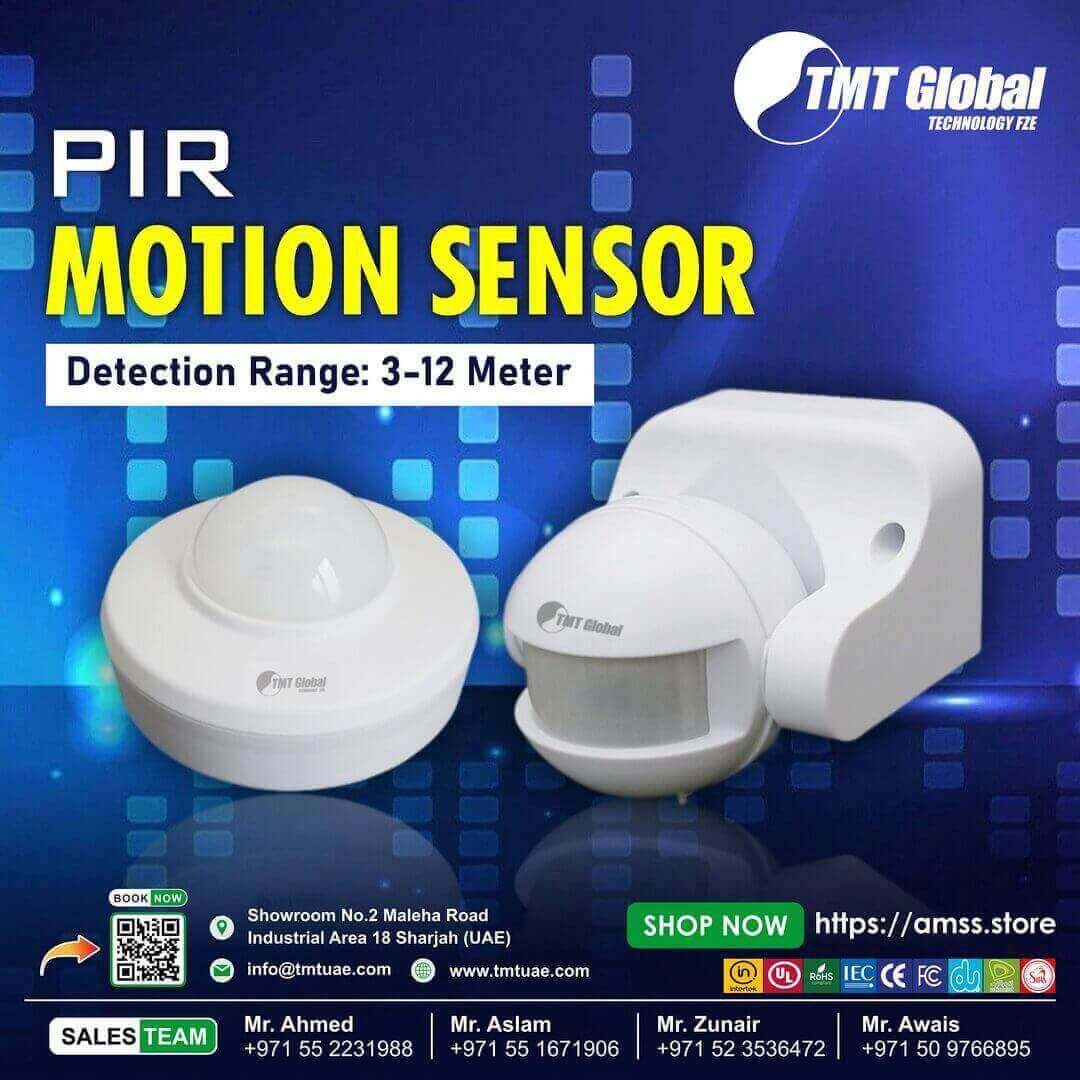 PIR Motion Sensor lighting control cables PIR MOTION SENSORS Motion sensors PIR Motion Sensor TMT Global