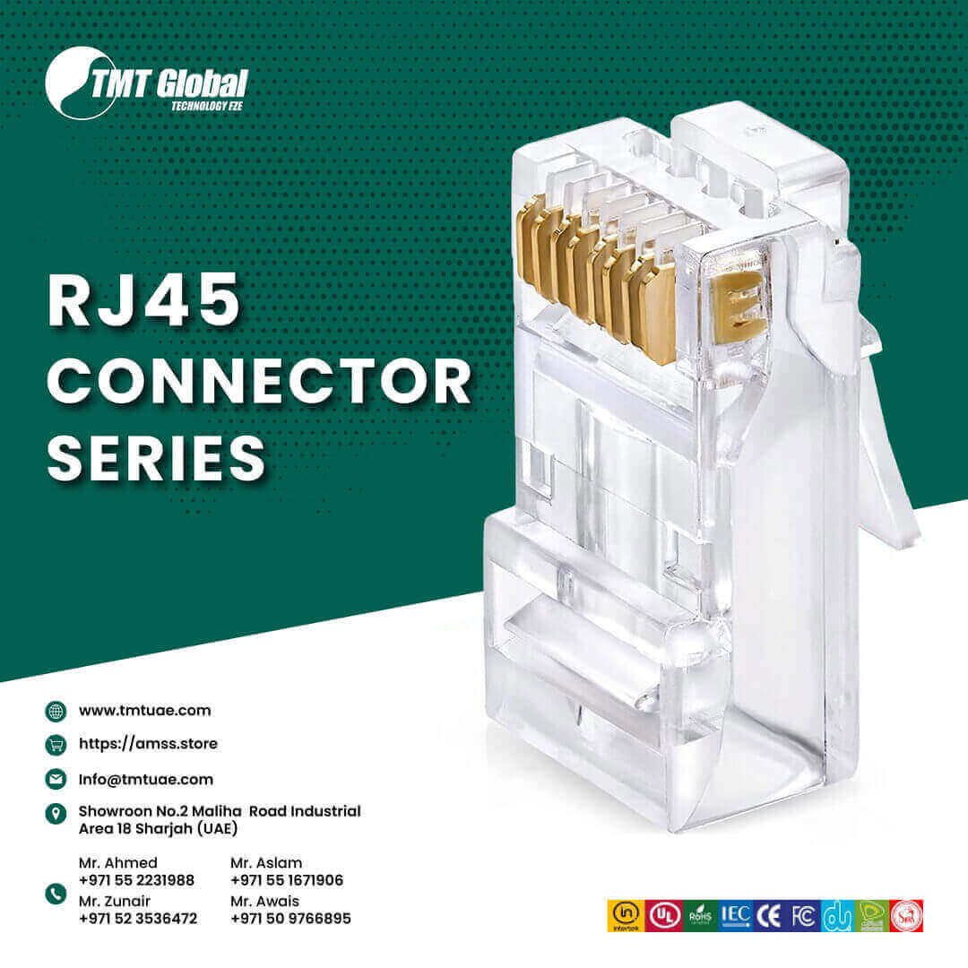 RJ45 Connector Series 1-01 RJ45 Cat6 Connector