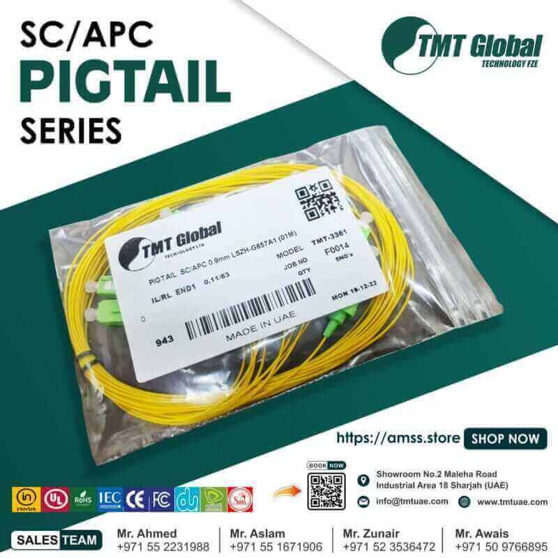 SC/APC Pigtails Sc APC pigitil Series.cdr 1 TMT