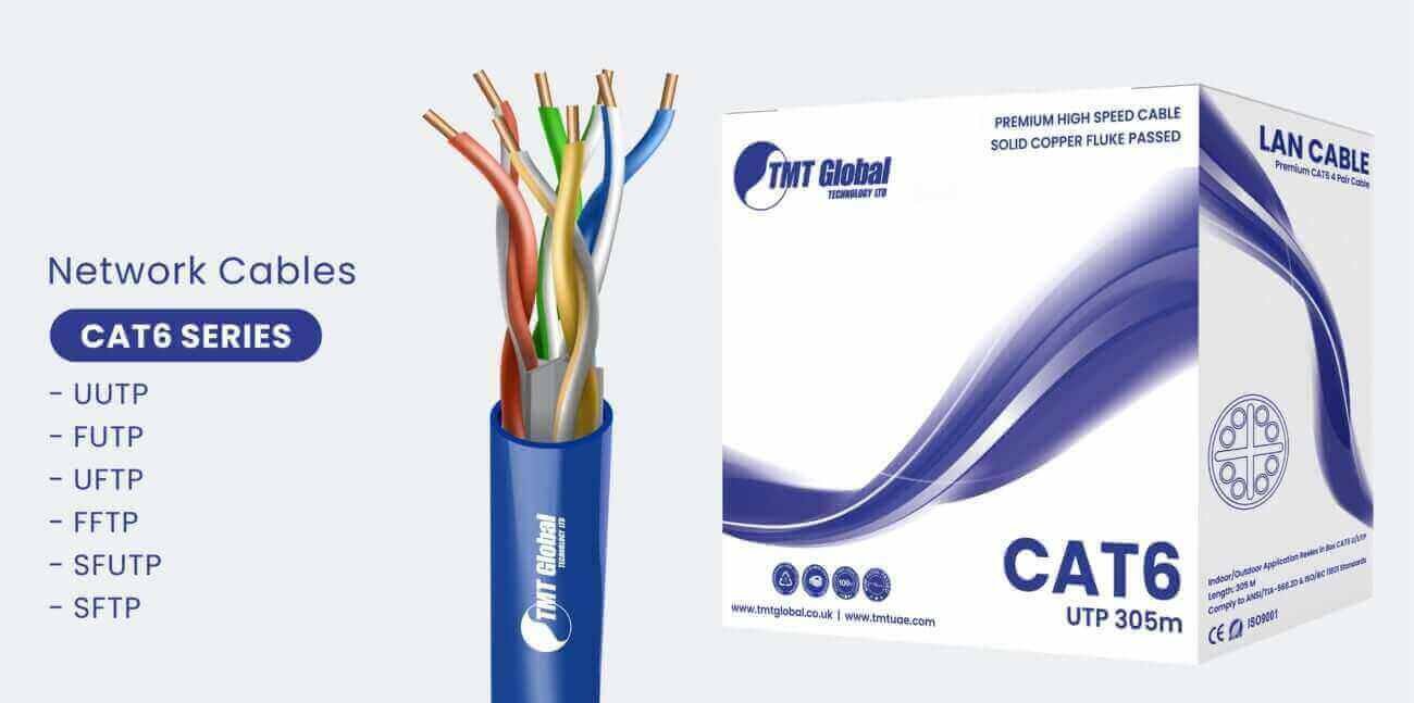 23AWG Cat 6 Cables cat7 blue color Network Cable 23awg cat6 cable