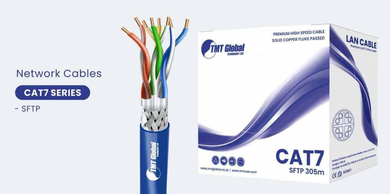 Cat7 S/FTP Network Cables cat7 blue color