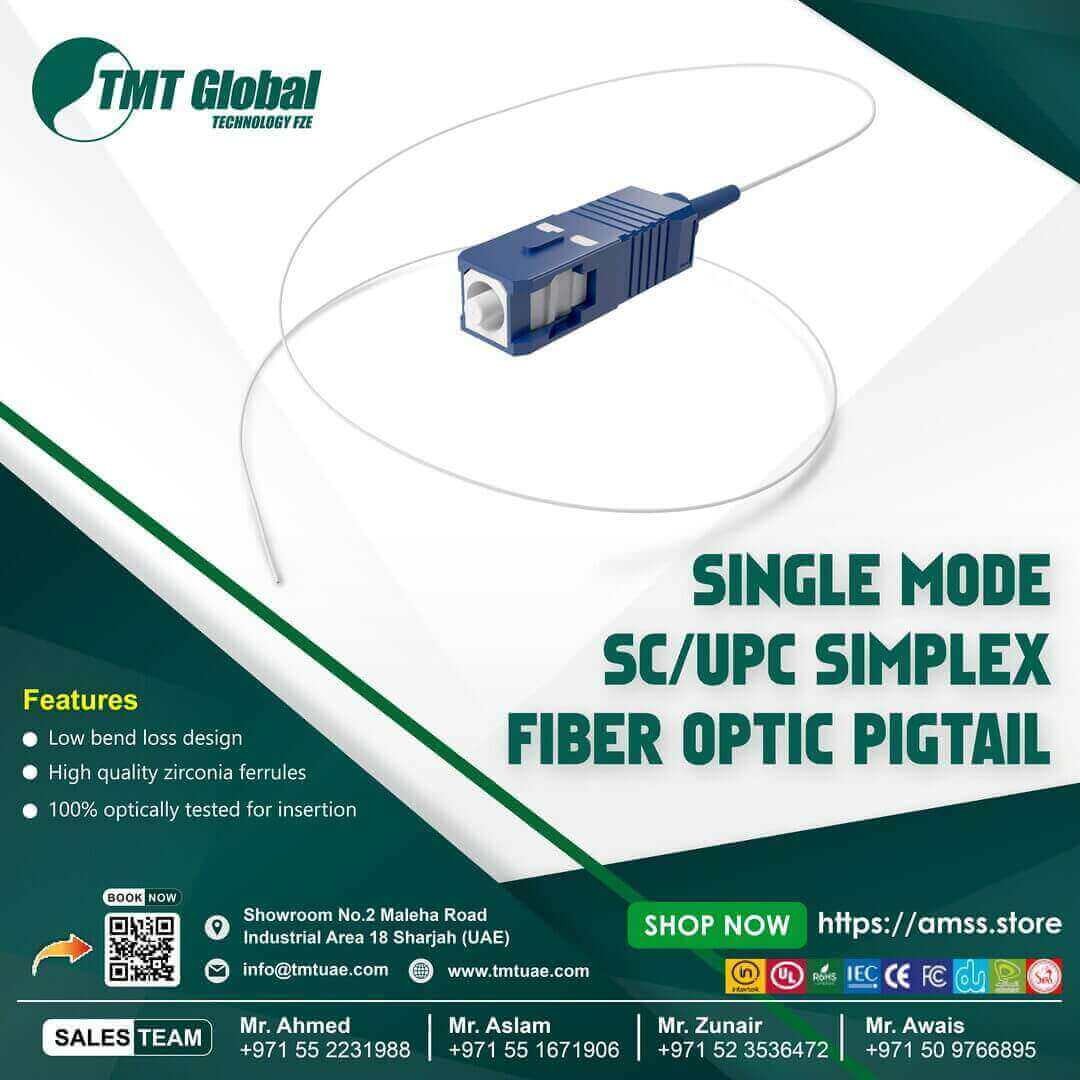 SC UPC Simplex Fiber Optic Pigtail sc upc fiber pigtail-01