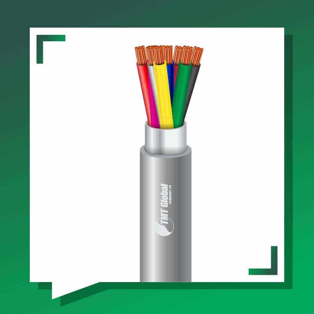 Speaker cable shielded 8core 1.5mm TMT-0816CPSRG-SR-4