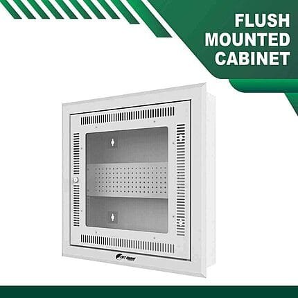 12U Cabinet ONU Flush Mounted