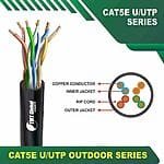 cat5e u-utp outdoor 24awg 4pair cable 305Meter - Image 3