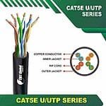 cat5 outdoor 305m f utp outdoor 24 awg cable 305m