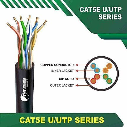 cat5 outdoor 305m f utp outdoor 24 awg cable 305m