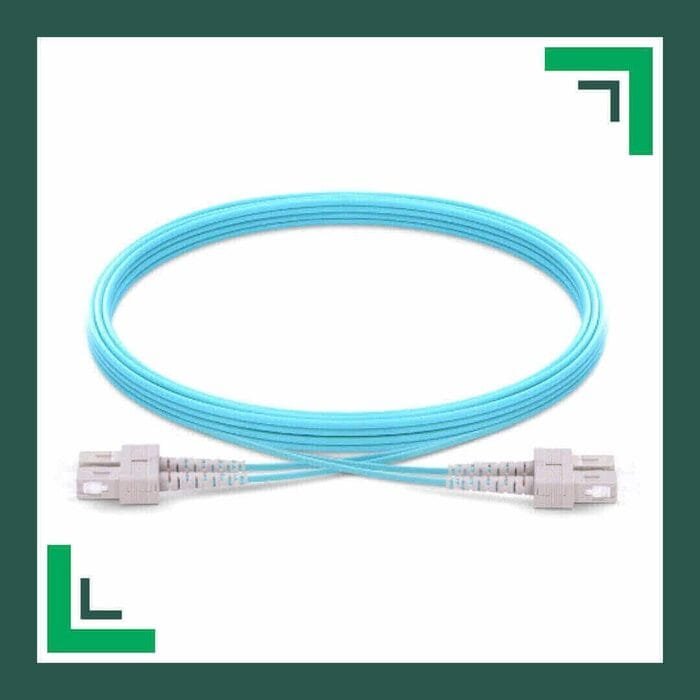 SC to SC UPC Duplex OM3 patch cord fiber optic Multimode  LSZH - Image 3