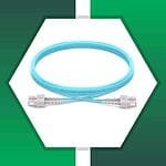 SC to SC UPC Duplex OM3 patch cord fiber optic Multimode LSZH - Image 4