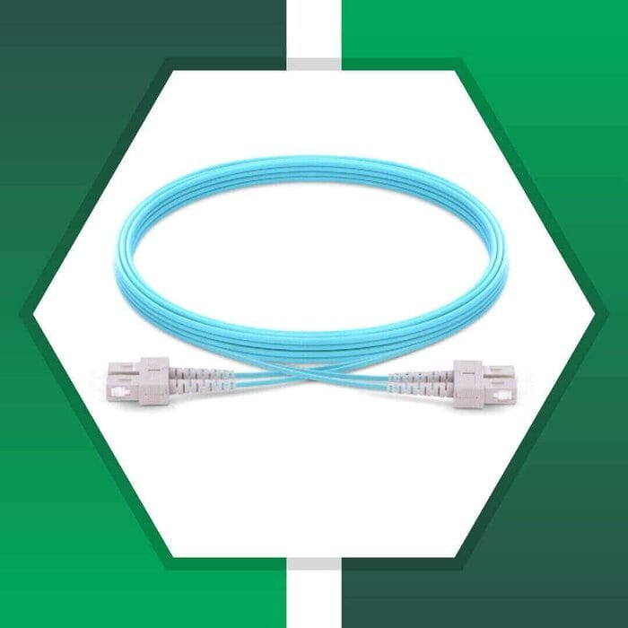 SC to SC UPC Duplex OM3 patch cord fiber optic Multimode  LSZH - Image 4