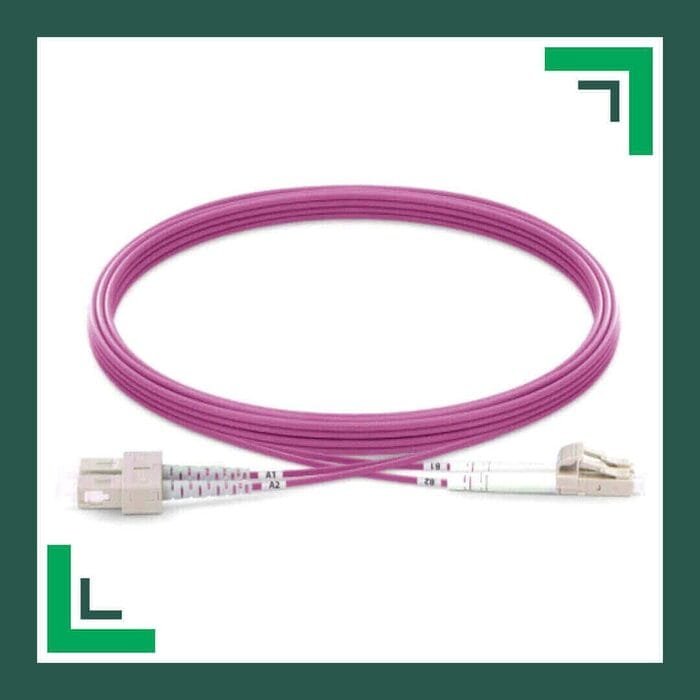 patch cord om4 sc to lc upc Multimode duplex lszh - Image 3