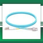 SC LC UPC Duplex Patch Cord LSZH OM3 Fiber Multimode - Image 2