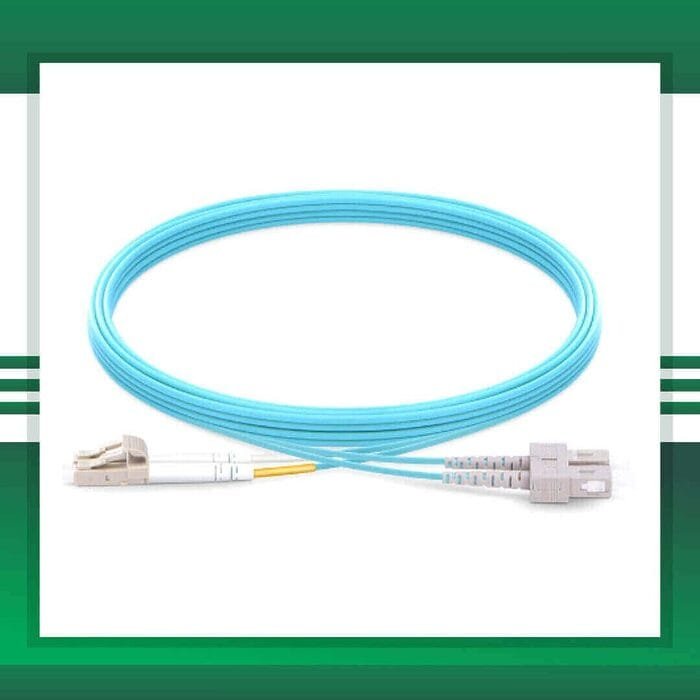 SC LC UPC Duplex Patch Cord LSZH OM3 Fiber Multimode - Image 2