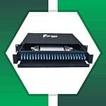 Fiber Patch Panel 48port LC-UPC Duplex Adapter Sliding - Image 4