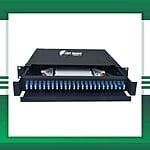 Fiber Patch Panel 48port LC-UPC Duplex Adapter Sliding - Image 2