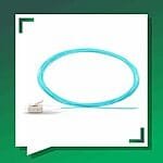 Fiber Pigtail OM3 Multimode LC-UPC Connector LSZH 1m - Image 4