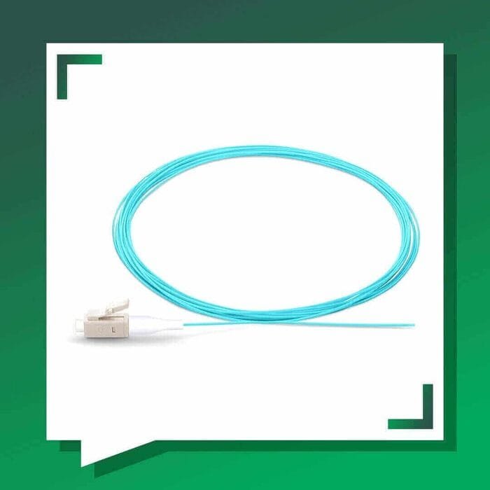 Fiber Pigtail OM3 Multimode LC-UPC Connector LSZH 1m - Image 4