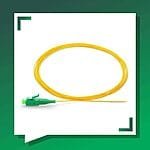 Fiber Pigtail LC APC Single Mode Connector LSZH 1m - Image 4