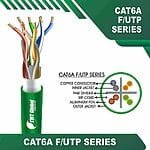cat6a cable 305m 23awg 4 twisted pair F/UTP LSZH