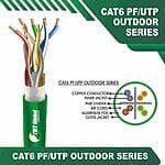 4 pair cat 6 cable f/utp 23 AWG 4 Twisted Pair 305M