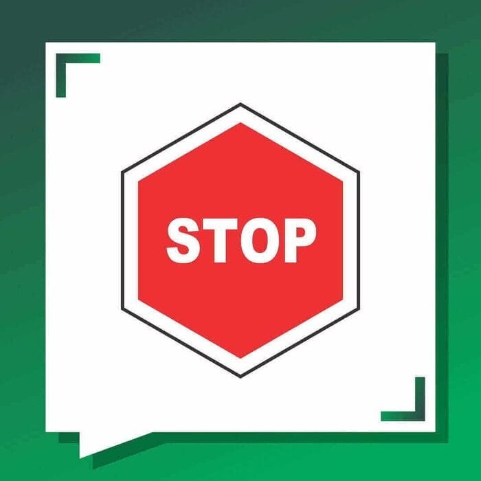 Gate Barrier Stop sign Board - Image 4