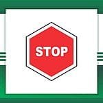 Gate Barrier Stop sign Board - Image 6