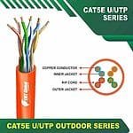 cat5e u-utp outdoor 24awg 4pair cable 305Meter