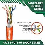 4 pair cat 6 cable f/utp 23 AWG 4 Twisted Pair 305M