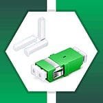 Optical Connector adapter LC-APC Single Mode duplex - Image 4