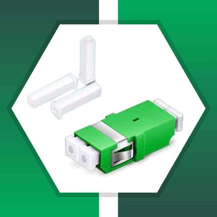 Optical Connector adapter LC-APC Single Mode duplex - Image 4