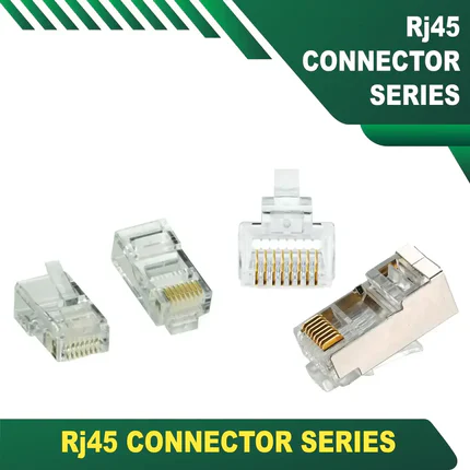 Cat6 RJ45 Connector Steel Structure