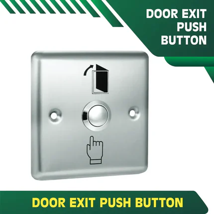 access control push button exit