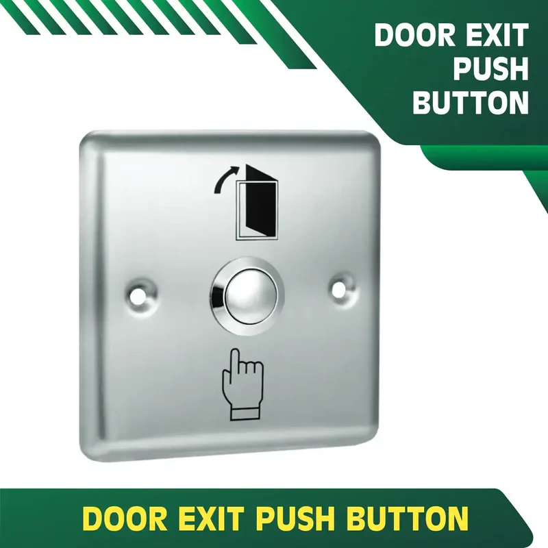 access control push button exit