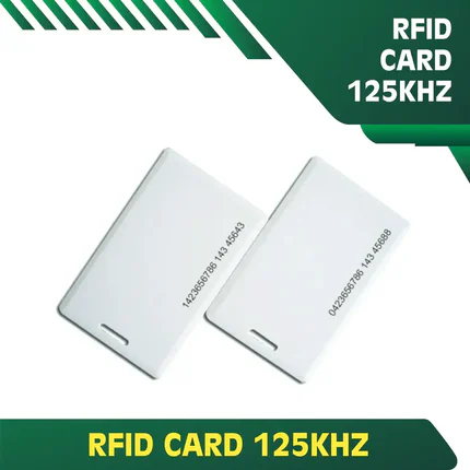 tmt card Rfid cards 125khz Access control system