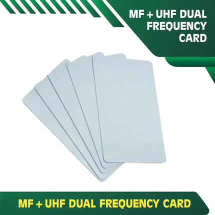 uhf mifare card Dual Frequency Card tmt EM UHF Dual Frequency Card uhf mifare card Dual Frequency Card