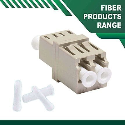 multimode duplex fiber optic adapter