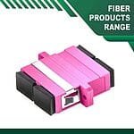 om4 LC-UPC Multimode Duplex Connector adapter Optical fiber - Image 3