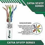 SF/UTP LAN Cable 305m cat6a 23awg 4 twisted pair - Image 3