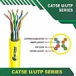 cat5e cable u/utp 24 awg 4 pair 305m - Image 11