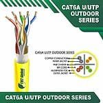 Cat6a 23awg 4pair U-UTP Outdoor Solid Cable 305m - Image 2
