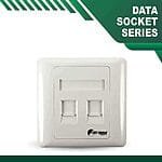 Data Outlet Socket Dual Port - Image 2
