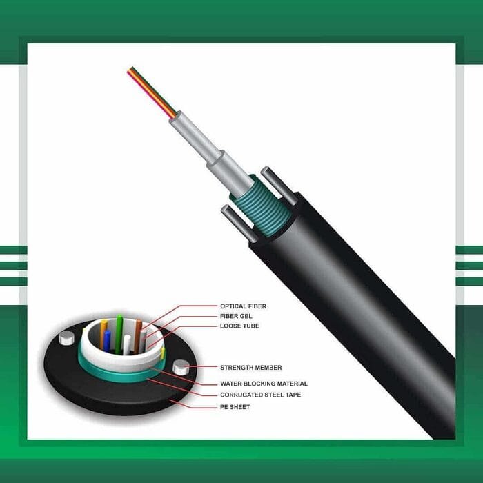 24 core om2 Fiber Optic Cable multimode  armored - Image 7