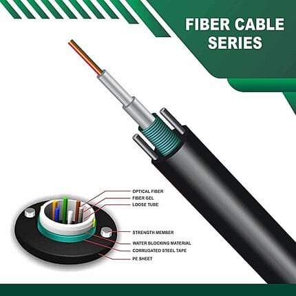 24 Core OM4 Fiber Cable