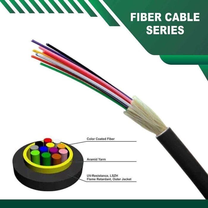 8 core fiber optic cable