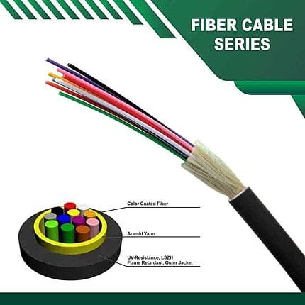 24 core fibre optic cable om3