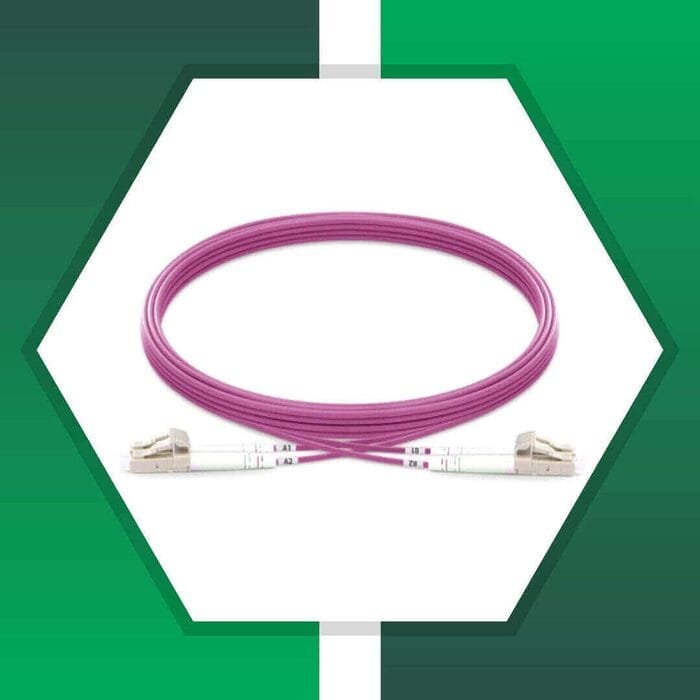 lc to lc upc Duplex om4 Patch Cord Fiber Optic Multimode  LSZH - Image 4