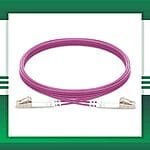 lc to lc upc Duplex om4 Patch Cord Fiber Optic Multimode  LSZH - Image 2