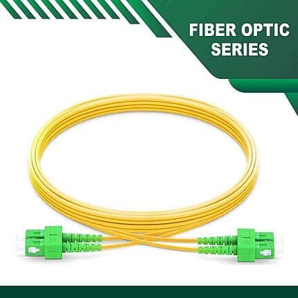 SC-SC-APC Duplex LSZH Fiber Patch Cord