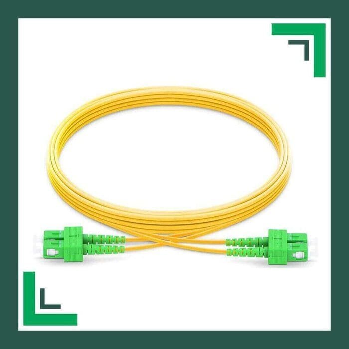 SC-SC-APC Duplex LSZH Fiber Patch Cord Single mode - Image 3